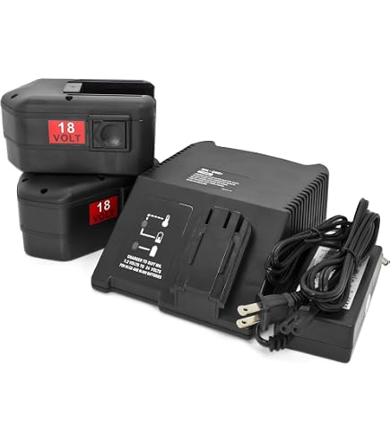 Amazon.com: Batteries & Charger Bundle 18v 2000mAh NiCd Battery